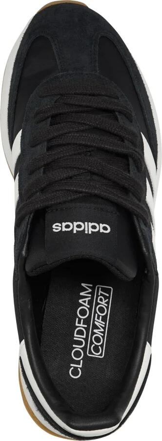 Adidas Women's Run 72 Casual Sneakers from Finish Line - Black/White - Image 2