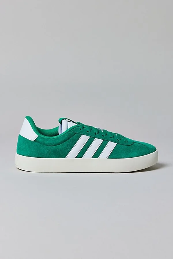 adidas Women's VL Court 3.0 Sneaker in Clear Pink/Legend Ink/Gum - Image 6