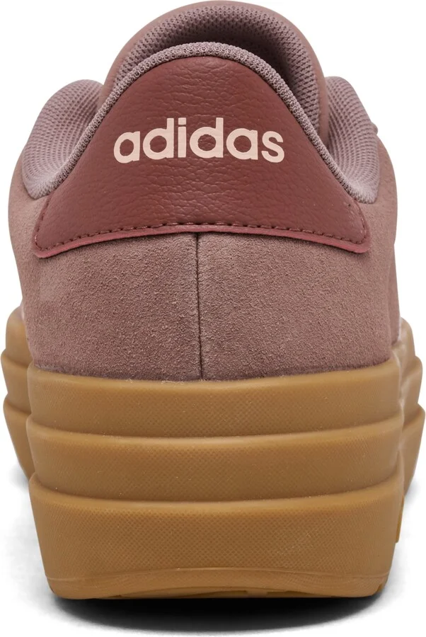 Adidas Women's Vl Court Bold Platform Casual Sneakers from Finish Line - Alumina, White - Image 9