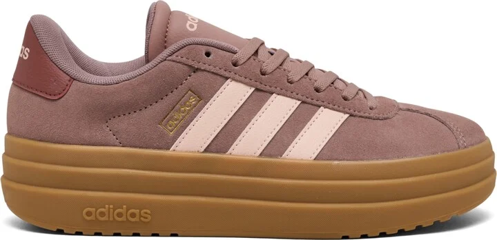 Adidas Women's Vl Court Bold Platform Casual Sneakers from Finish Line - Alumina, White - Image 11