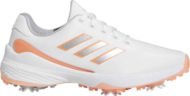 Footwear White/Silver Metallic/Coral Fu