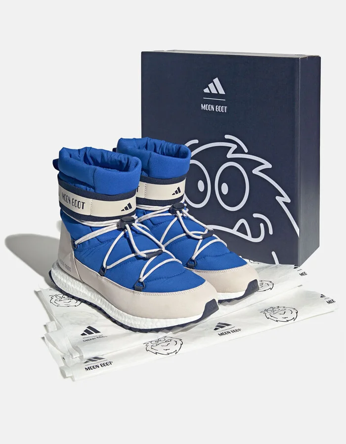 ADIDAS x MOON BOOT Moonboost Womens High Top Shoes - Image 3