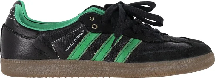 Adidas x Wales Bonner Samba Sneakers in Black Leather