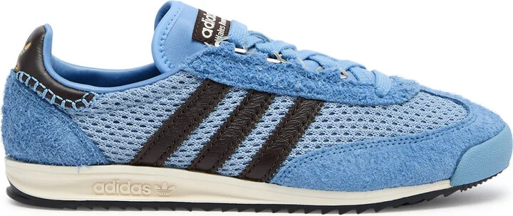 Adidas X Wales Bonner SL76 Mesh and Suede Sneakers