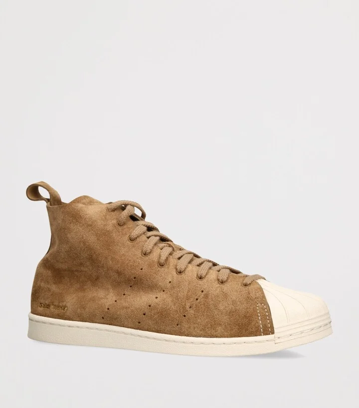Adidas x Wales Bonner Suede Superstar Hi Sneakers - Image 3