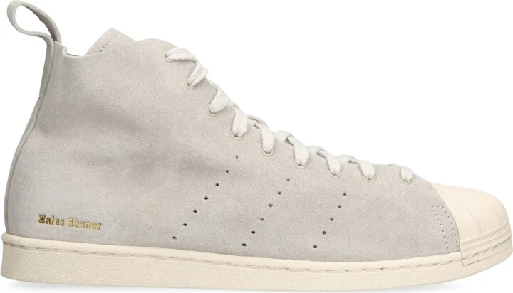 Adidas x Wales Bonner Suede Superstar Hi Sneakers
