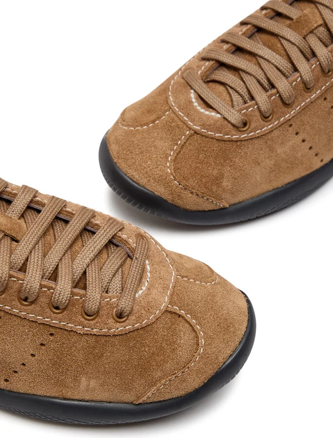 Adidas X Wales Bonner X Wales Bonner Karintha Brushed Suede Sneakers - Image 3