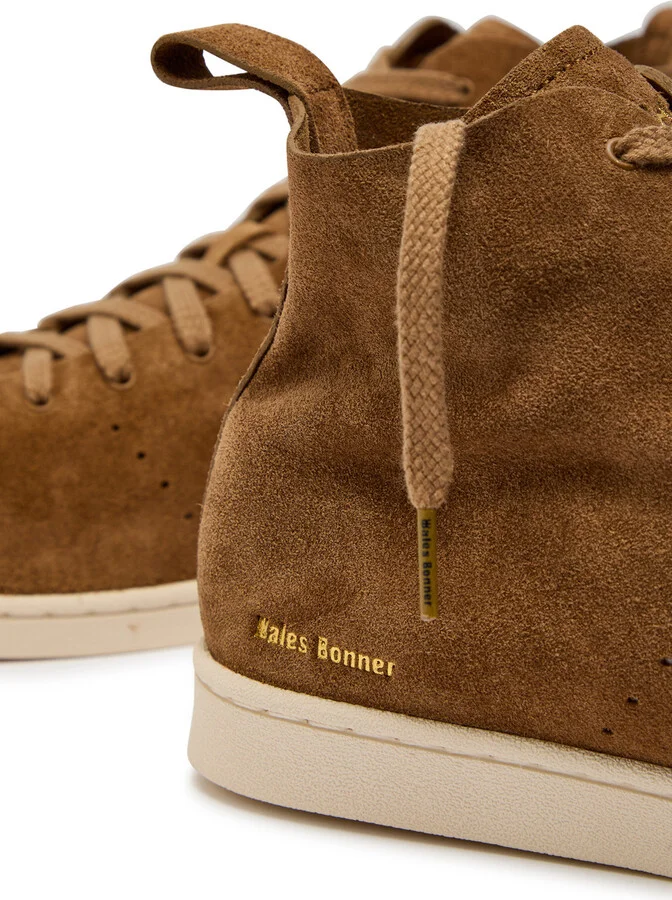 Adidas X Wales Bonner X Wales Bonner Superstar Brushed Suede Sneakers - Image 4