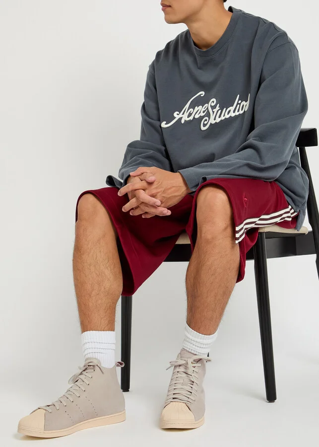 Adidas X Wales Bonner X Wales Bonner Superstar Brushed Suede Sneakers - Image 5