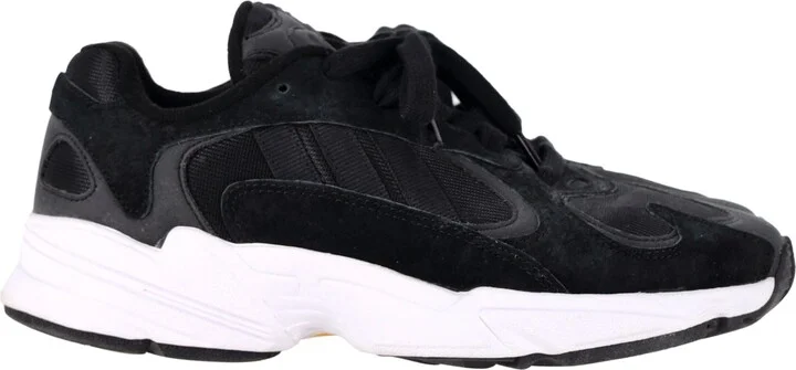 Adidas Yung-1 Sneakers in Black Suede