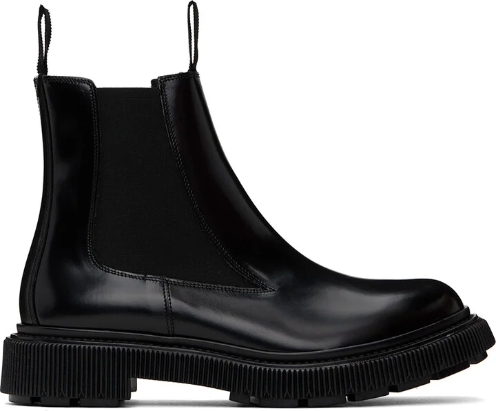 Adieu Black Type 188 Chelsea Boots