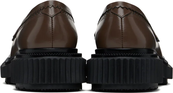Adieu Brown & Off-White Type 203 Loafers - Image 2