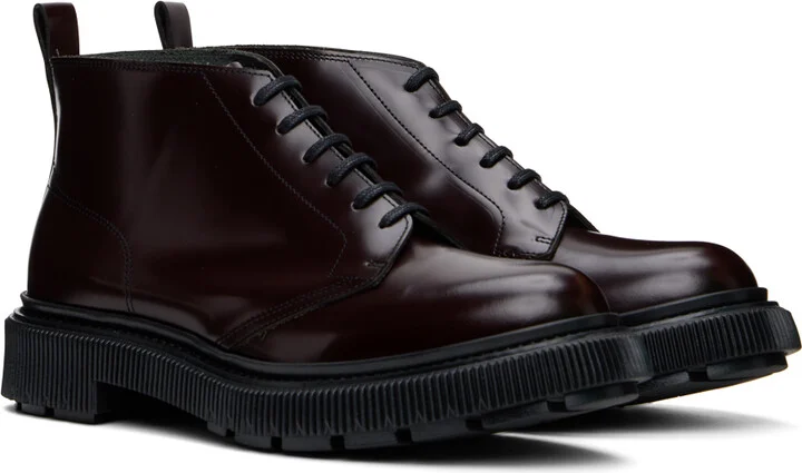 Adieu Burgundy Type 121 Boots - Image 4