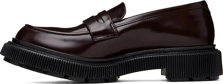 Adieu Burgundy Type 159 Loafers - Image 3