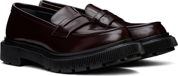 Adieu Burgundy Type 159 Loafers - Image 4