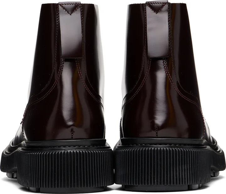 Adieu Burgundy Type 164 Boots - Image 2