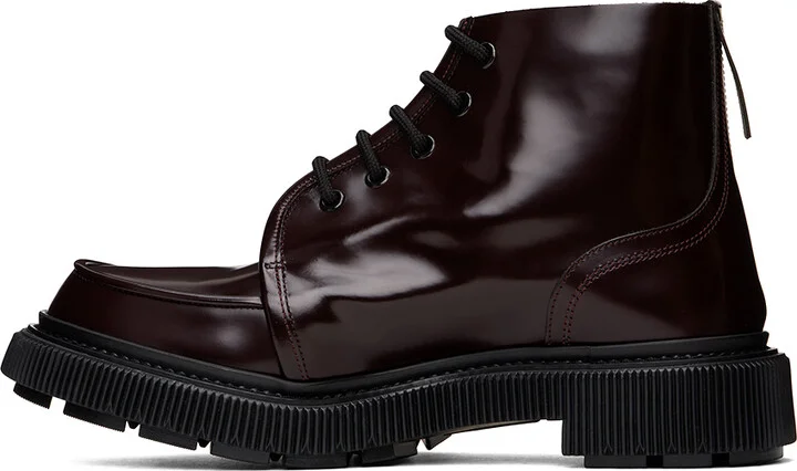 Adieu Burgundy Type 164 Boots - Image 3