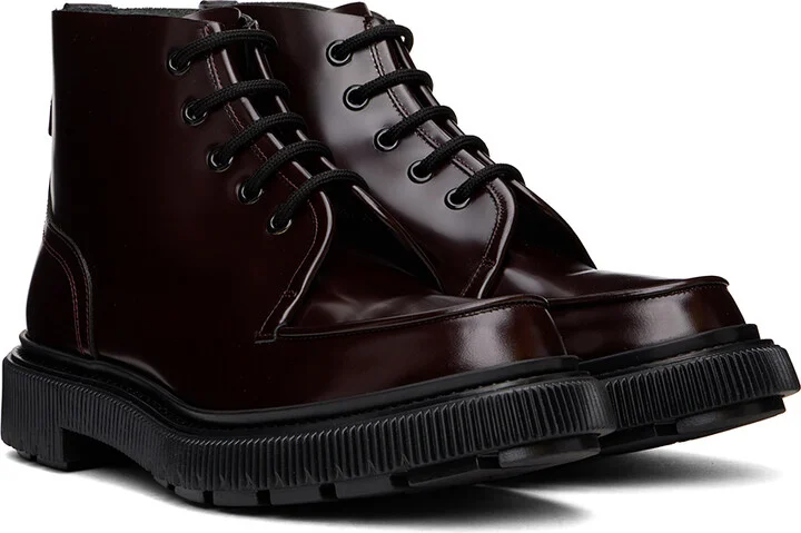 Adieu Burgundy Type 164 Boots - Image 4