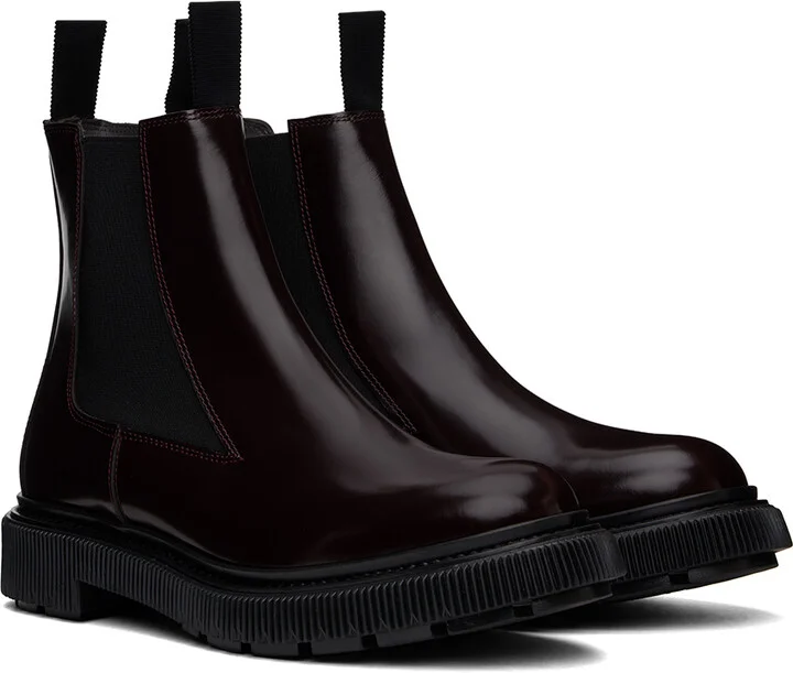 Adieu Burgundy Type 188 Chelsea Boots - Image 4