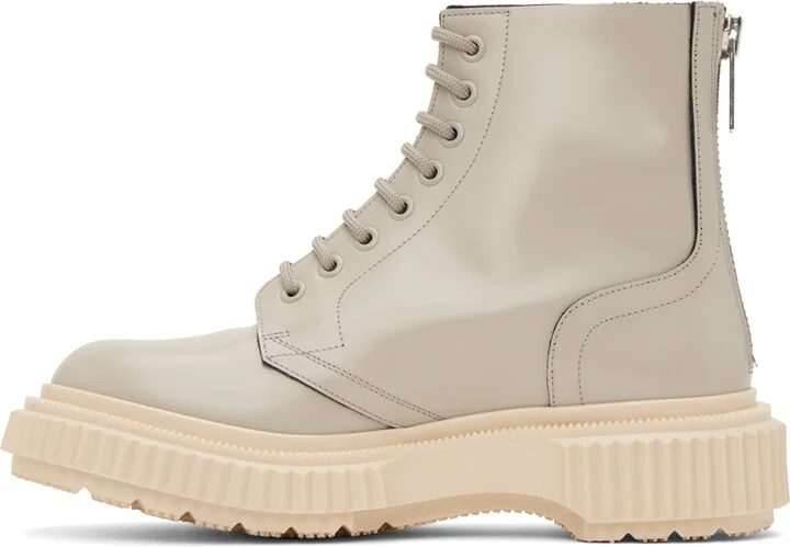Adieu Gray UNDERCOVER Edition Type 196 Lace-Up Boots - Image 3