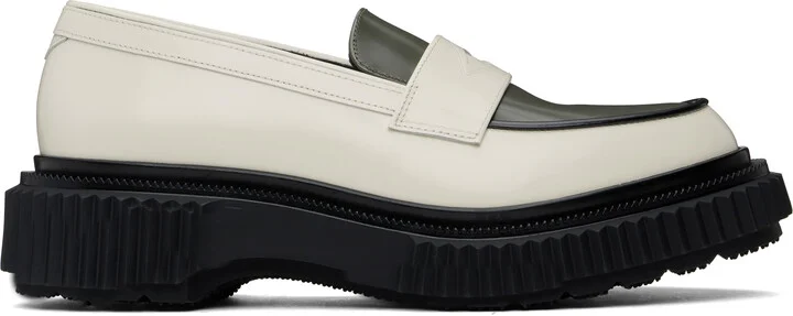 Adieu Off-White & Gray Type 182 Loafers
