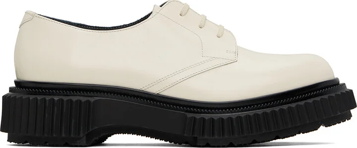 Adieu White Type 202 Derbys