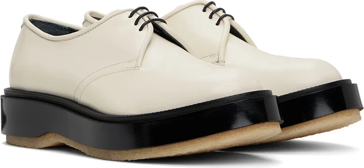 Adieu White Type 54C Derbys - Image 4