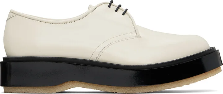 Adieu White Type 54C Derbys