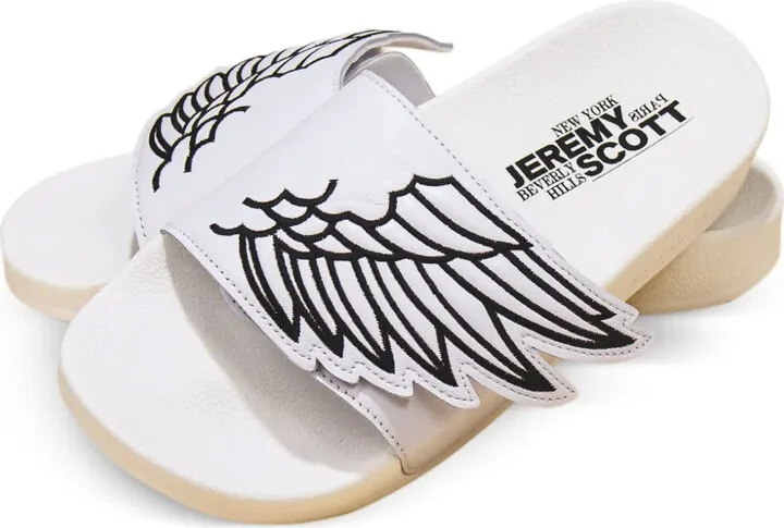 Adilette "Jeremy Scott Wings White" slides - Image 4