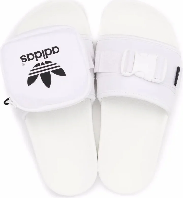 Adilette logo-strap slides - Image 4