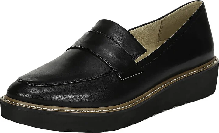 Adiline Womens Padded Insole Slip On Penny Loafers