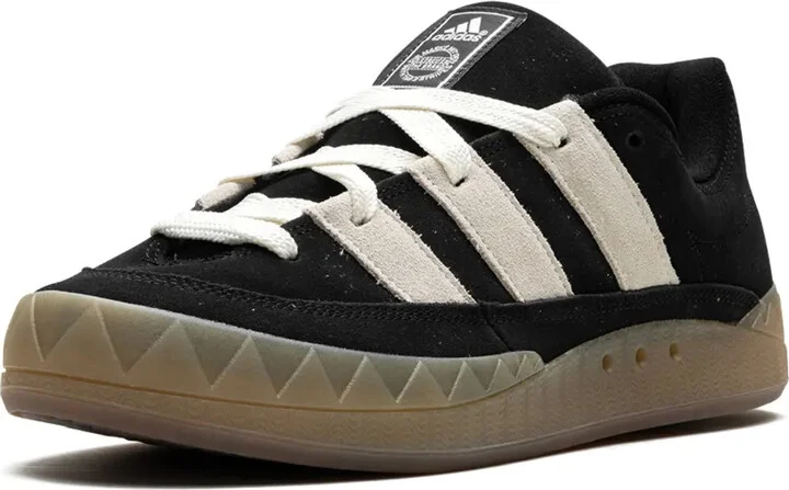 Adimatic "Core Black/Off White/Gum" sneakers - Image 4
