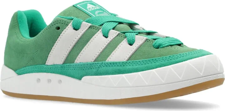 Adimatic leather lace-up sneakers - Image 2