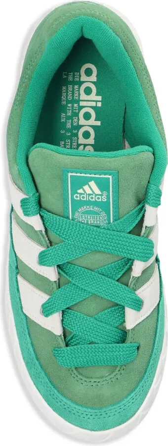 Adimatic leather lace-up sneakers - Image 4