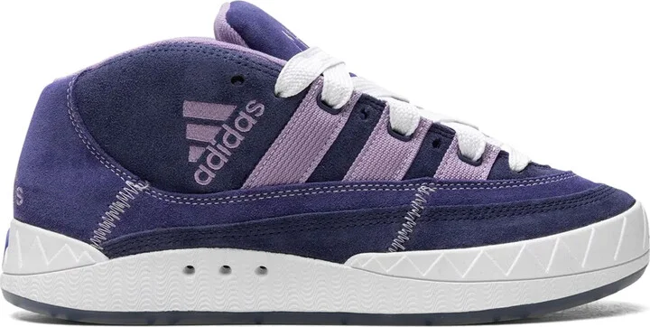 Adimatic Mid x Maite Steenhoudt suede sneakers