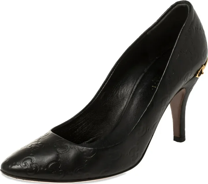 Adina leather point-toe pumps - Image 2