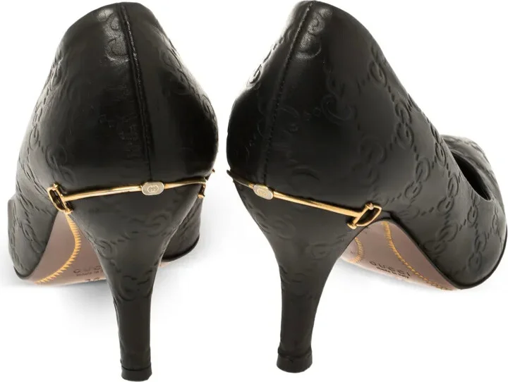 Adina leather point-toe pumps - Image 3
