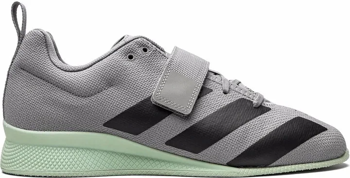 Adipower Weightlifting 2 "Grey Three/Core Black/Green TI" sneakers