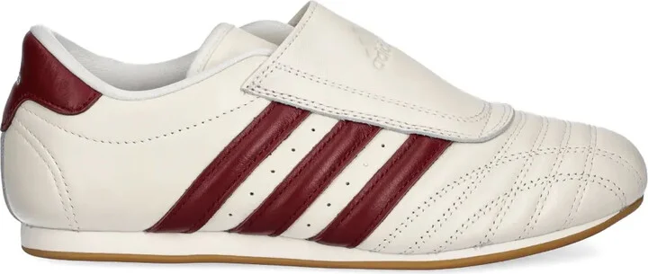 Adiracer Lo 3-stripe leather sneakers