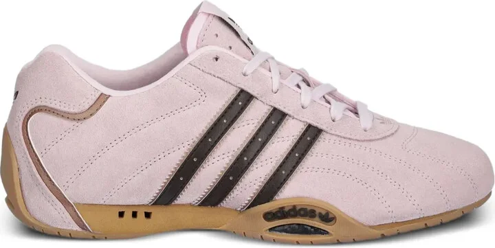 Adiracer suede three-stripe sneakers