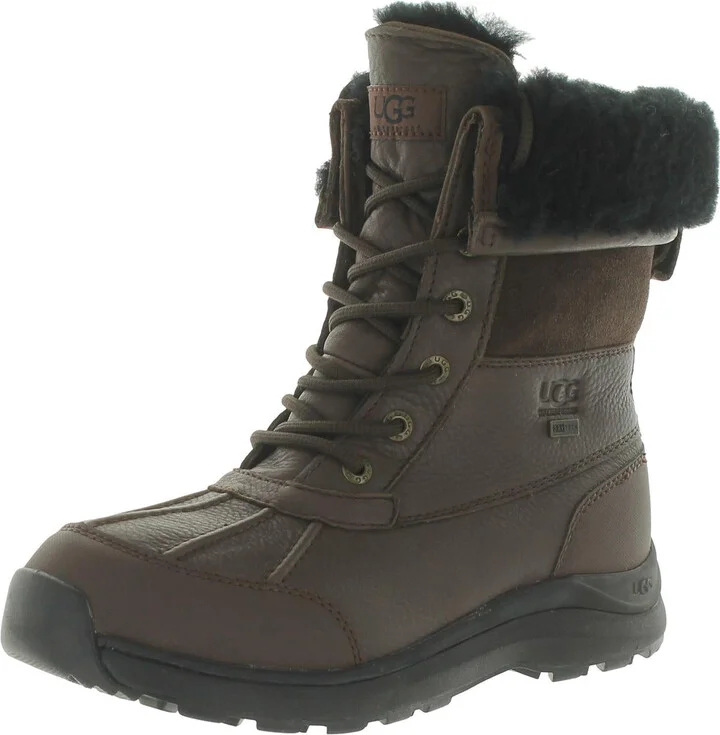 Adirondack III Womens Leather Ankle Winter & Snow Boots