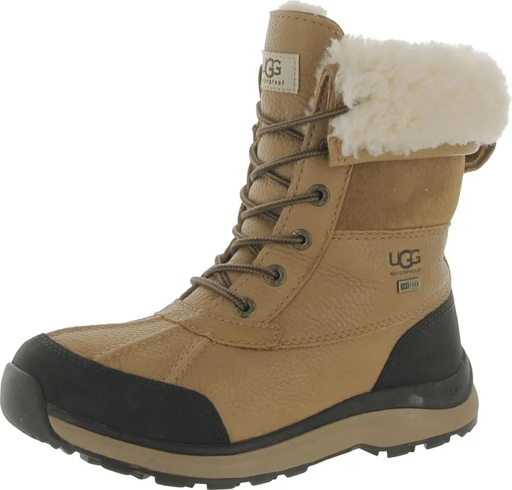 ADIRONDACKBOOTIII Womens Leather Fur Lined Winter & Snow Boots