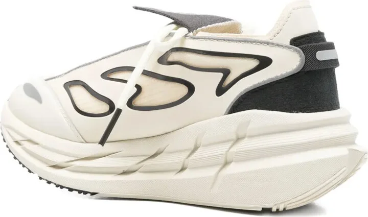 Adistar flame-detail platform sneakers - Image 3