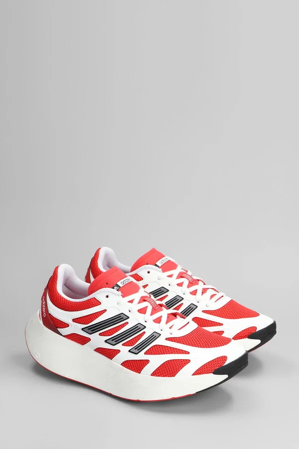 Adizero Aruku Sneakers In Red Fabric - Image 2