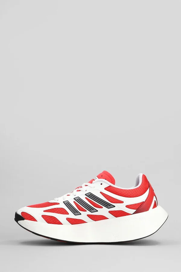 Adizero Aruku Sneakers In Red Fabric - Image 3