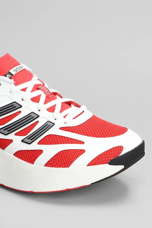 Adizero Aruku Sneakers In Red Fabric - Image 5