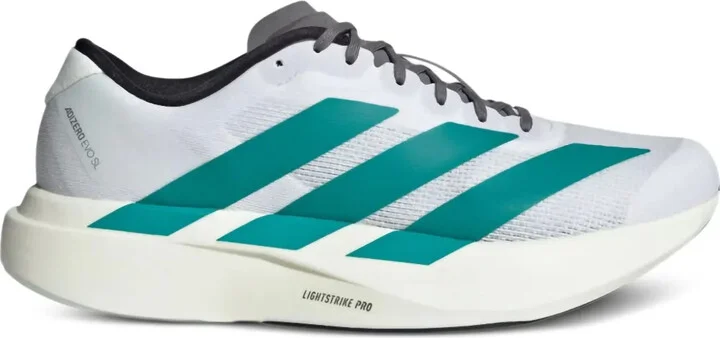 adiZero EVO SL "Cloud White/Pure Teal" sneakers