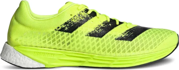 Adizero Pro "Solar Yellow/Core Black/Cloud White" sneakers