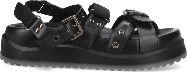 Adjustable-Strap Sandals