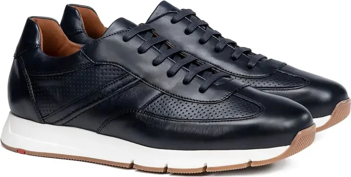 Adlay perforated leather sneakers - Image 2